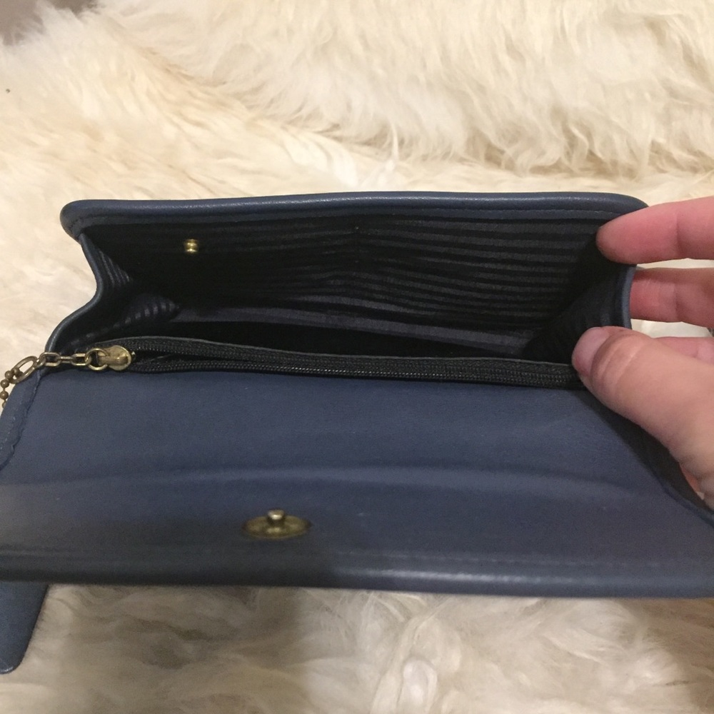 Vintage Coach Envelope Swing Wallet Crossbody Bag Gem